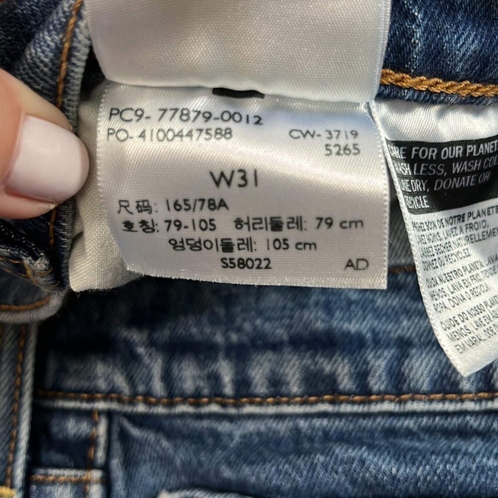 Levi’s ribcage shorts size 31 - Picture 5 of 10